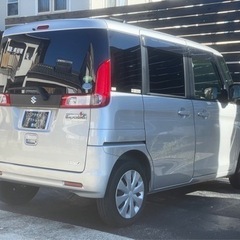 最安値★車検満たん★スズキスペーシア★レーダーブレーキサポート、電動スライドドアの画像