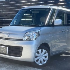最安値★車検満たん★スズキスペーシア★レーダーブレーキサポート、...