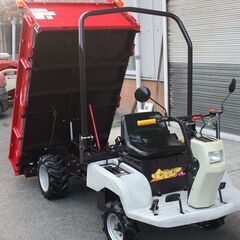 【SOLD OUT】筑水キャニコム 乗用運搬車 下町小町 シオン J70 全輪駆動 油圧ダンプ 7.3馬力 美品 現行機種【簡易整備清掃】【農機具でっく】【広島】【運搬車】の画像