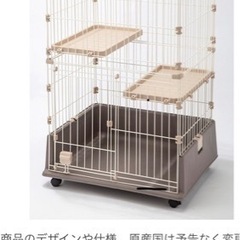 【お取引終了しました】ネコ用ゲージ　と　トイレ2つ