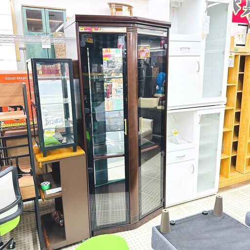 【ジモティ特別価格】TAKEDOMI キュリオケース アーティス 30 家具 キャビネット