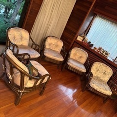椅子セット　差し上げます　3脚セット