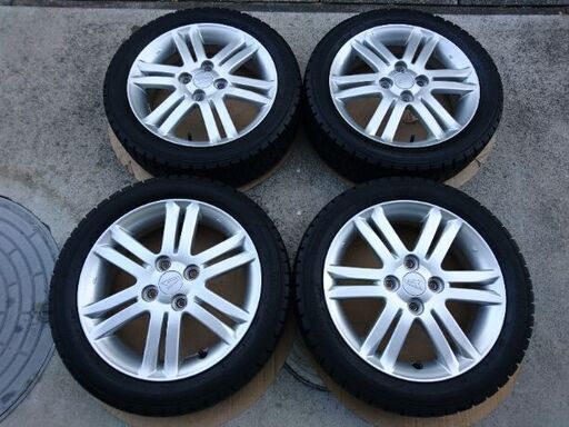 ダイハツ純正ホイールにスタッドレス