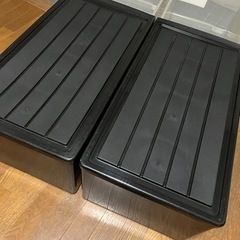 収納ケース　押入れ　74センチ2個セットの画像