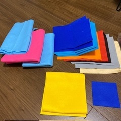 フェルト新品＆ハギレの画像