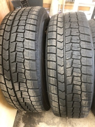 中古スタッドレスタイヤ&中古アルミホイール　4本セット　195/65R15 