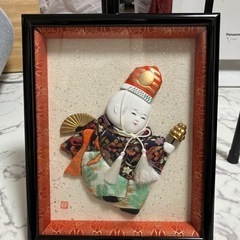 押し絵　人形　絵画  新品