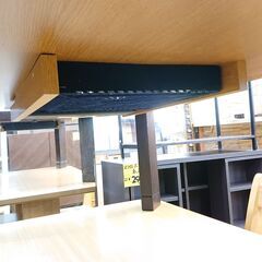 家具調 こたつ ダークブラウン 木目模様■横幅105cm×奥行75cm×高さ38/43cm(2段階調節)■近隣配送無料 買取帝国 朝霞店の画像