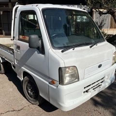スバル サンバートラック 軽トラ 5MT 4wd切替 エアコン