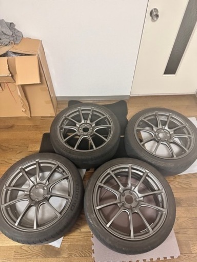 函館発〜WedsSports SA-55M 18インチ PCD100 7.5j +48