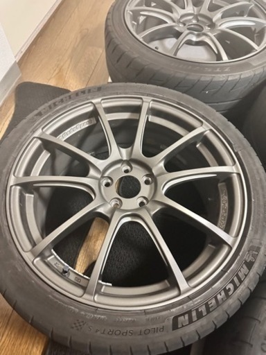 函館発〜WedsSports SA-55M 18インチ PCD100 7.5j +48