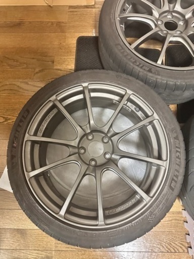 函館発〜WedsSports SA-55M 18インチ PCD100 7.5j +48