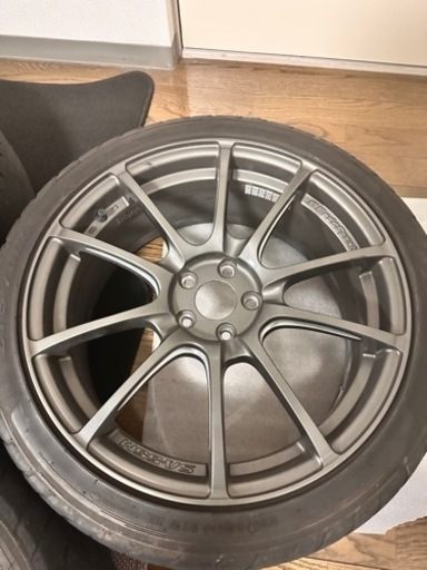 函館発〜WedsSports SA-55M 18インチ PCD100 7.5j +48