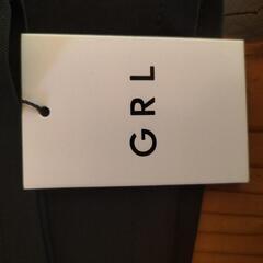 【おすすめ】GRL グレイル ブラック ミニスカート Lサイズ 黒 ひざ丈の画像