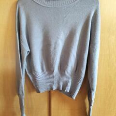 ＆.NOSTALGIA ニット ショート丈 レディース ブルー ...