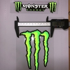 モンスターステッカー一枚の画像