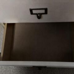 受付終了収納　引き出し　棚　美品の画像