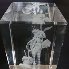 初音ミク クリスタルガラスアート