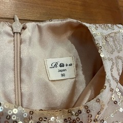 ドレス　サイズ90 変色ありの画像