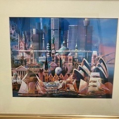 絵画 プリントした絵画 新品　オーストラリア製　