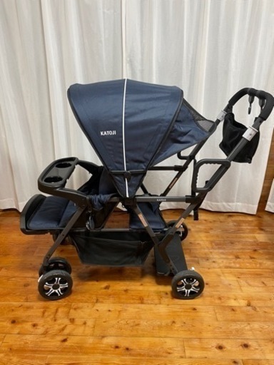 KATOJI 2人乗りベビーカー