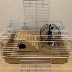 小動物用ケージセット(ウサギ、ハリネズミ、フェレット等)の画像