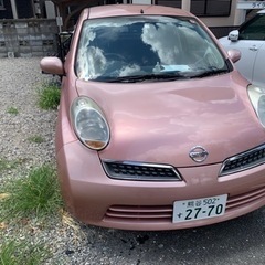 日産マーチ車検付きの画像