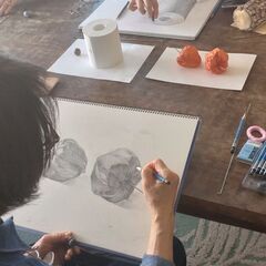 学大清画塾  オシャレなレンタルスペースでのデッサン教室✏️🖼の画像