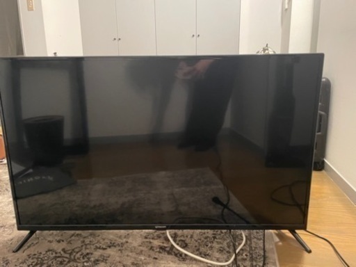 【美品】43インチMaxzen テレビ/コード、チャンネル付き