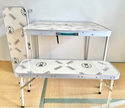 コールマン　フォールディングテーブル&ベンチセット