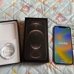iphone12pro max 512GB Apple版SIMフリー 残債無し