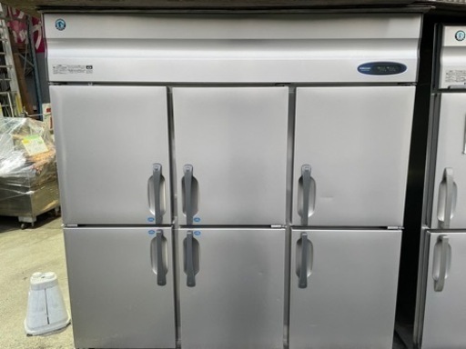 ☆中古品 ホシザキ業務用冷凍冷蔵庫（4凍2冷）HRF-180Z4F3 2017年 1800ｘ800ｘ1900ｍｍ 3相200Ｖ 動作問題なし☆