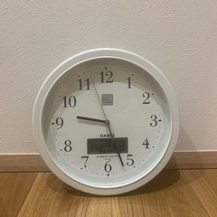 電波時計　CASIO
