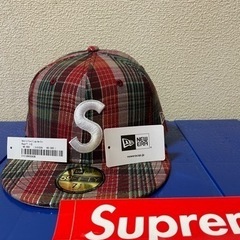 【美品】Supreme Metallic Plaid S Log...