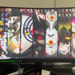 テーブル付きコンピューターセット
