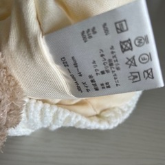 【美品】★可愛いニット帽★数回着用の画像