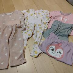 女の子　パジャマ　まとめうり