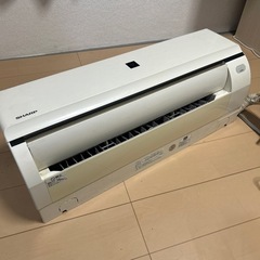 値下げしました！設置代金込み！SHAP  AY-G40H-W（中古品）