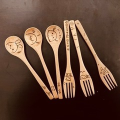 🌲オリジナルのハンドメイド木製スプーンお届けします🌲
