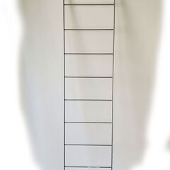 無印良品　スチールユニットシェルフ・追加用帆立・大・グレー  高...