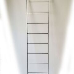 無印良品　スチールユニットシェルフ・追加用帆立・大・グレー 高さ...