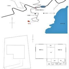 紀伊半島の2DK別荘！美しい海岸線まで徒歩3分！309.78㎡の広い別荘！なかなか出ない、海に囲まれた岬の高台物件！ - 不動産
