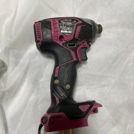 【中古品】日立工機 18V コードレス インパクトドライバー 充電式 WH18DDL2(NN) 本体のみ