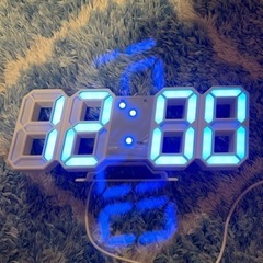 『受け渡し決定』LED時計　置き時計　掛け時計の画像