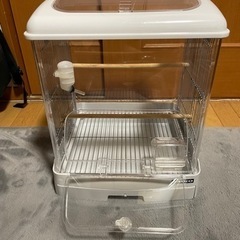 イージーホーム クリアバード35 ホワイト ペット用ケージ