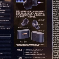 ワイヤレスイヤホン　SWE500HT01 BGの画像