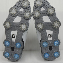 FOOT JOY フットジョイ ゴルフシューズ 55522J ホワイト・グレー size:27cmの画像