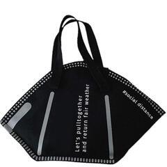 新品未使用トートバッグ レディース マスクデザイン