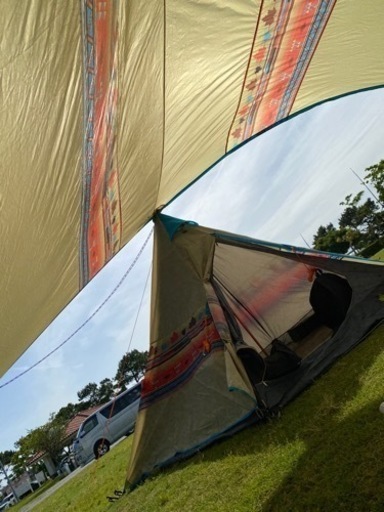 ロゴス　ナバホ　Tepee300、タープ付き