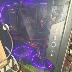 自作PC　第四世代i7-4790 メモリ16GB　グラボRX580